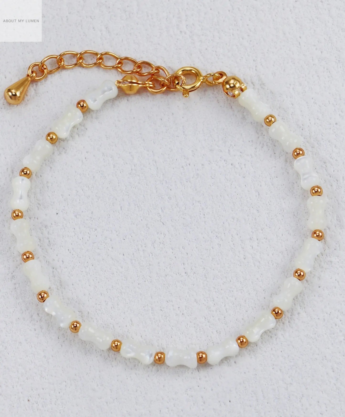 Golden Bamboo Serenity Bracelet ABOUT MY LUMEN