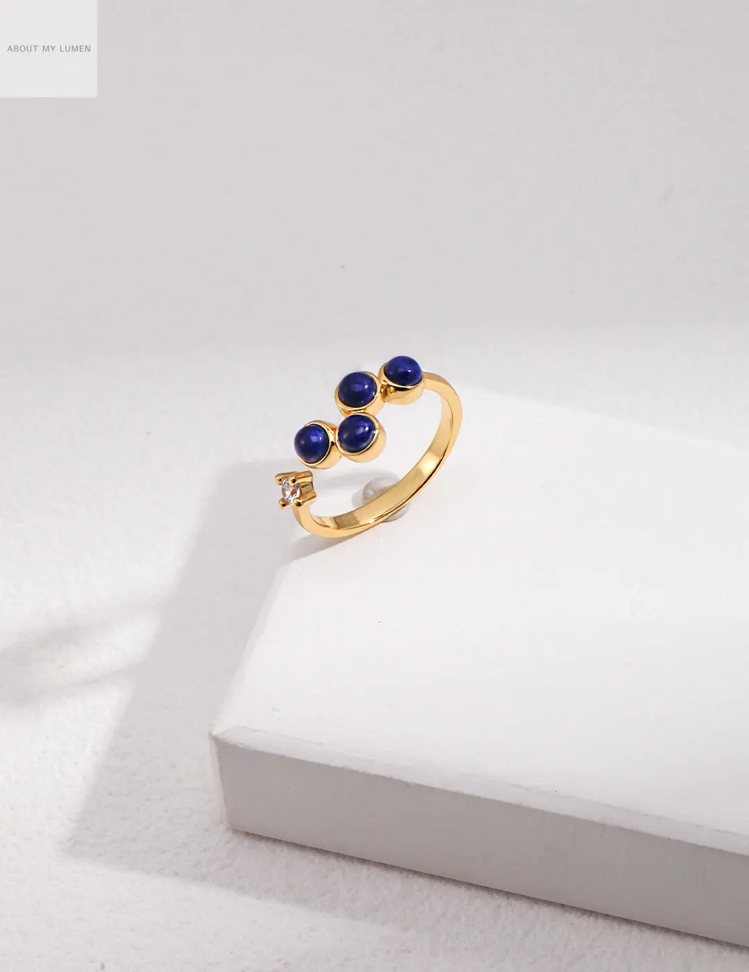 Lapis Lazuli & Sterling Silver Ring ABOUT MY LUMEN