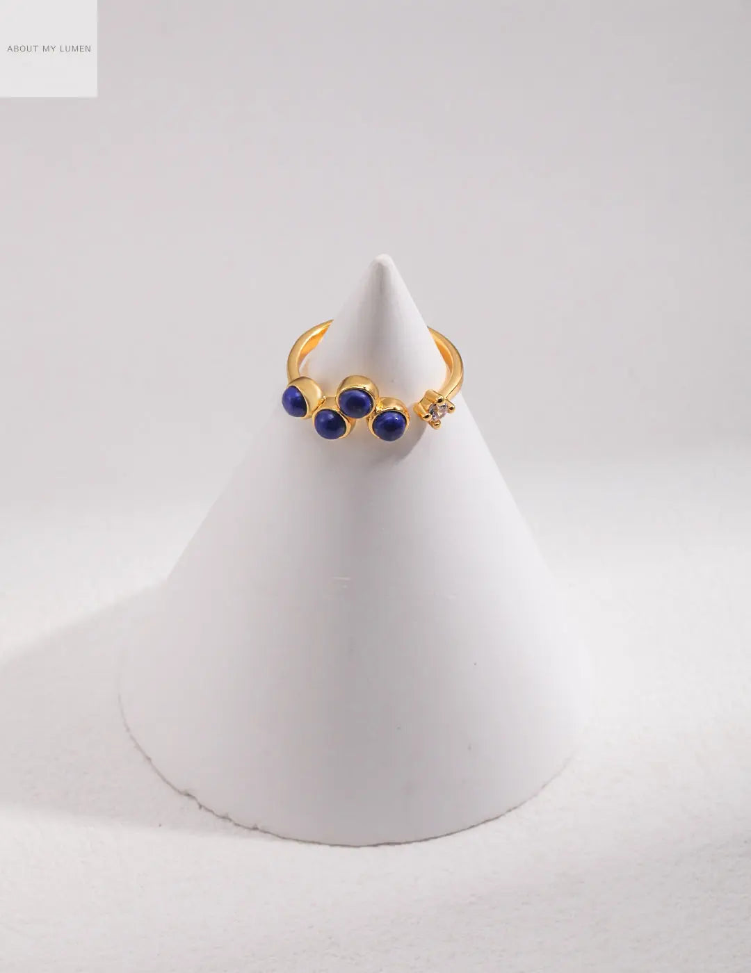 Lapis Lazuli & Sterling Silver Ring ABOUT MY LUMEN